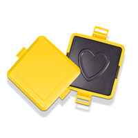 Machine à sandwichs/gaufres/toasties multifonctionnelle en silicone HeMaSe SN003A, très vendue, écologique, compatible micro-ondes et lave-vaisselle