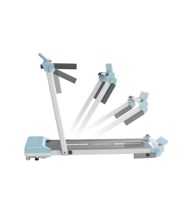 Cinta de correr para caminar debajo del escritorio, cinta de correr de 265lb de capacidad, mini cinta de correr de escritorio de pie para oficina debajo con control remoto, W