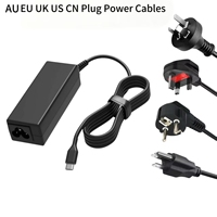 Chargeur secteur USB-C 45W 15V 3A à coque longue pour ordinateur portable, OTP, compatible EliteBook, Chromebook, Spectre X360, adaptateur pour ordinateur portable professionnel