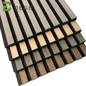 Mur en lattes de bois écologique à installation facile, NRC 1.0, pour salles de réunion, salles de conférence, studios d'enregistrement - Product Image 1