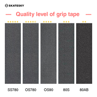 Griptape antidérapant personnalisé pour skateboard 33x9 pouces avec taille personnalisable - Pièces de skateboard