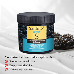 Caviale Anti-invecchiamento riparazione proteine pulizia profonda <span class=keywords><strong>nutriente</strong></span> lisciante proteine <span class=keywords><strong>maschera</strong></span> per <span class=keywords><strong>capelli</strong></span> danneggiati - Product Image 4