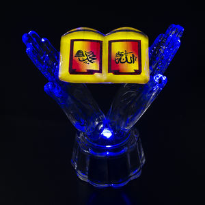 Commercio all'ingrosso a buon mercato di cristallo Corano libro musulmano religioso Bomboniere con Stand per il matrimonio Bomboniere artigianato islamico - Product Image 5