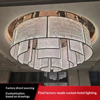 Lustres en cristal sur mesure pour l'éclairage des halls d'hôtel, salles de banquet et clubs - Projet d'éclairage LED tactile