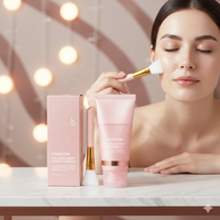 Masque de nuit enveloppant au collagène à marque privée, exfoliant, hydratant, pour l'élasticité, réduit le relâchement cutané, soin coréen OEM