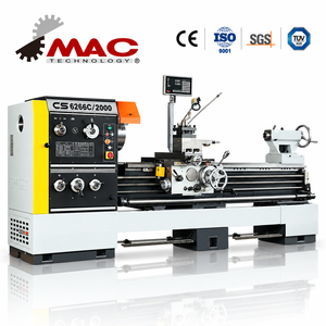 Tour manuel horizontal multifonctionnel professionnel de grande capacité CS6266C à banc déporté pour le métal - Product Image 1