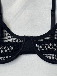 Traje de Baño Sexy de Malla Transparente con Aros y Push-Up, Lencería Erótica para Mujer, Conjunto de Lencería Íntima para Mujer - Product Image 6