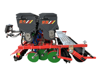 Semoir à blé à double boîte à 16 rangées amélioré et semoir à grain à disque d'engrais pour la plantation et l'approvisionnement en nutriments Semoirs et transplanteurs