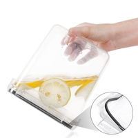 Organiseur alimentaire DOOSO pour la cuisine, contenants en plastique avec couvercles, contenants de stockage pour réfrigérateur de qualité alimentaire