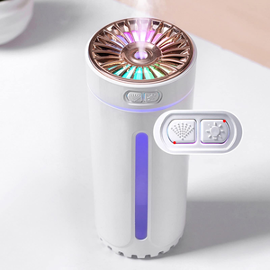 Rechargeable Ultrasonic Humidifier Car Air Freshener Mist Maker Fogger With Colorful <b>LED</b> Light Home Aroma <b>Diffuser</b> - Product Image 2