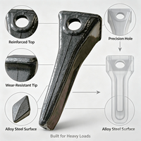 Pièces détachées pour excavatrice, pointe de pelle haute résistance et résistante à l'usure, pour excavatrice CAT345TL, référence 9W8552TL/1U3552TL