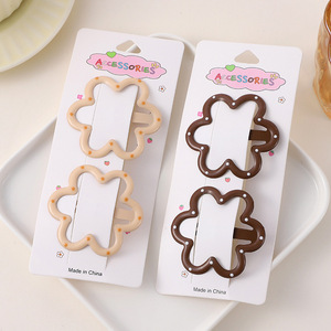 Pinzas para el cabello Dopamine con forma de corazón, 10 cm, pinza BB para mujeres y niños, uso diario, alta calidad, hecho en China - Product Image 4