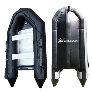 Bateau pneumatique en PVC et aluminium pour 2/3/4 personnes, épaissi, pour la pêche, vente en gros d'usine - Product Image 4