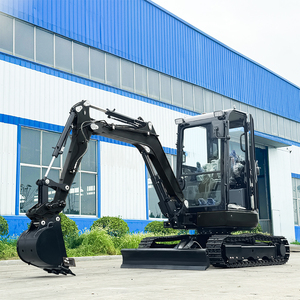 Mini Excavadora de 3.5 Toneladas, 2 x 1.8t, EPA 5, Excavadora para Jardín y Granja, Precios de Excavadoras, Nueva Excavadora de Cadenas U-08 - Product Image 1