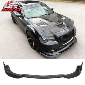 Spoiler avant style SRT pour Chrysler 300 15-23, en ABS noir brillant, accessoire extérieur de haute qualité - Product Image 1