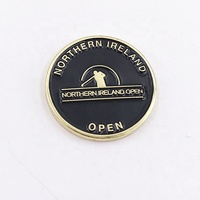 Meilleur prix Marqueurs de balle de conception de formes diverses Accessoire de golf Aimant Logo personnalisé Alphabet Marqueur de balle de golf en métal émail doux