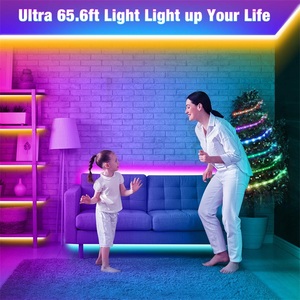 Tira de luces <span class=keywords><strong>LED</strong></span> rgb 5050SMD, cinta Flexible de 12V, Color blanco cálido, rojo, azul, verde, 5m, 10m - Product Image 4