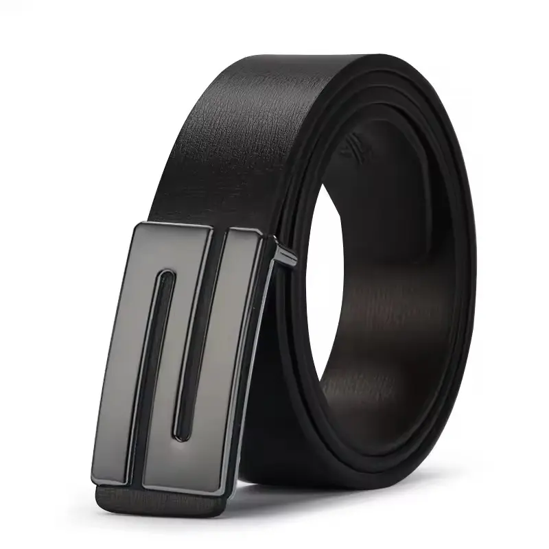 High quality popular men's pu leather belt wholesale