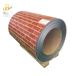 Patrón PPGI Bobina <span class=keywords><strong>de</strong></span> acero galvanizado Bobinas <span class=keywords><strong>de</strong></span> acero galvanizado con revestimiento <span class=keywords><strong>de</strong></span> color Hoja <span class=keywords><strong>de</strong></span> patrón <span class=keywords><strong>Ladrillo</strong></span> Soldadura Corte Doblado Techo - Product Image 5