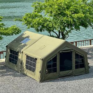 Tente gonflable entièrement automatique pour 5 à 8 personnes, pour le camping, épaisse, résistante au vent et à la pluie, portable - Product Image 3