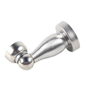 Loquet de porte en acier inoxydable, magnétique, à fixation murale, design moderne et minimaliste, pour utilisation sur porte, mur ou sol - Product Image 5