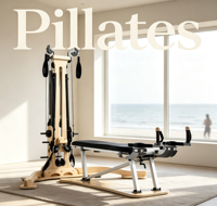 MJD Appareil de Pilates multifonctionnel et polyvalent pour la mobilité vertébrale, adapté aux salles de sport commerciales et aux studios de yoga