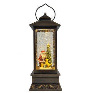 Scène <span class=keywords><strong>de</strong></span> nativité 2022 la sainte famille <span class=keywords><strong>de</strong></span> filature acrylique <span class=keywords><strong>petite</strong></span> batterie led lanterne <span class=keywords><strong>de</strong></span> <span class=keywords><strong>noël</strong></span> eau neige - Product Image 2
