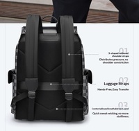 Mochila Deportiva de Gran Capacidad, Cómoda de Llevar, Personalizable de Fábrica, Impermeable, para Portátil, Regalo de Navidad