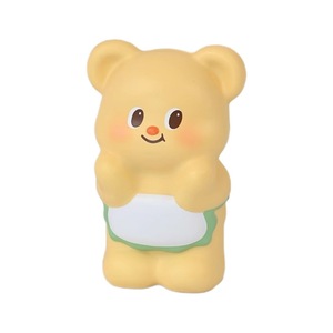 Jouet à presser en forme d'ours jaune, jouet de bureau anti-stress à rebond lent pour enfants et adultes, unisexe, de 8 à 13 ans - Product Image 5