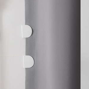 En vente Clips de rideau de douche à boucle de douche solide support incurvé pour rideaux suspendus dans les accessoires de fenêtre de salle de bain - Product Image 3