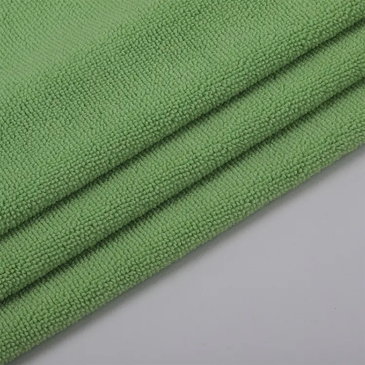 Factory Direct Luxury Textile Microfiber Polyester Terry Clothing Towel Fabric For Clean