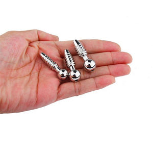 無料カスタムボックス - SM男性用尿道プラグ、尿道カテーテル玩具、金属製尿道拡張器、刺激器、エロティック貞操帯 - Product Image 1