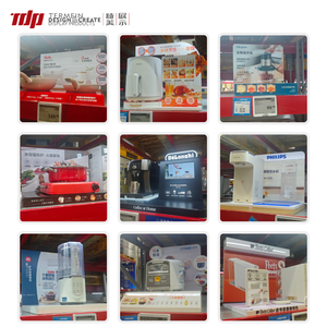 TERMEIN - Expositor <span class=keywords><strong>de</strong></span> Electrónica en Niveles Blanco y Negro, Soporte <span class=keywords><strong>de</strong></span> Exhibición para Aspiradora Inalámbrica, para Promoción POP en Supermercados - Product Image 5