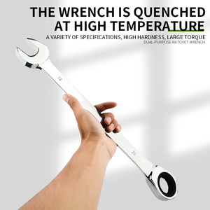 High Quality Chrome Open End Combination Ratchet <strong>Wrench</strong> Set Dual Purpose Steel Alloy <strong>Torque</strong> Spanner Dual Alloy <strong>Torque</strong> Spanner - Product Image 4