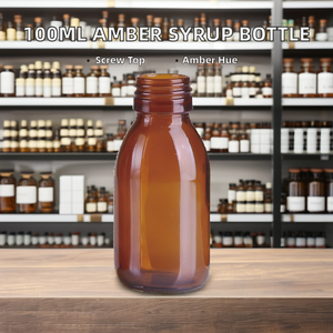 Bottiglia ecologica in vetro ambrato da 50ml con tappo a vite per il confezionamento di whisky Tequila Brandy. Campione libero disponibile - Product Image 3