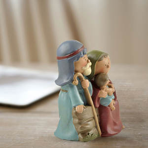 Adorno <span class=keywords><strong>de</strong></span> la Natividad <span class=keywords><strong>de</strong></span> Jesucristo, Regalos, Artesanía <span class=keywords><strong>de</strong></span> Resina, Decoración Navideña para el Pesebre, Miniaturas Católicas, Figuras - Product Image 3