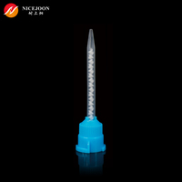 Boquilla escalonada de tubo mezclador estático SME-1 1:1 para adhesivo dental AB, precio de fábrica