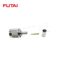 Câble coaxial RG58 à prix d'usine, assemblage avec connecteur TNC mâle, câble d'antenne RF à faible perte 50 Ohm