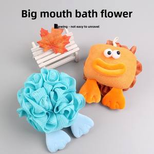 Vente directe usine : Éponge <span class=keywords><strong>de</strong></span> <span class=keywords><strong>bain</strong></span> mignonne en forme <span class=keywords><strong>de</strong></span> dessin animé pour adulte, à suspendre, grande taille, en forme <span class=keywords><strong>de</strong></span> fleur moussante, pour usage domestique - Product Image 5