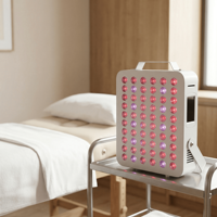 Panneau de luminothérapie rouge professionnel 300W, 7 longueurs d'onde, machine de luminothérapie LED sur pied, prise US, technologie double puce