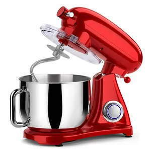 Professional Kitchen Appliances 1200W Cake Bread Dough Food Mixer 6.5L 7L 8L Electric Stand Mixer Die Cast Stand Mixer