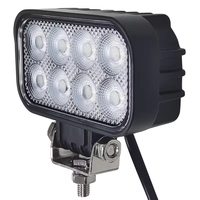 Phare de travail LED blanc haute puissance 4,5 pouces à faisceau large pour camion tout-terrain 4x4, étanche, 25W, ECE R10 EMC