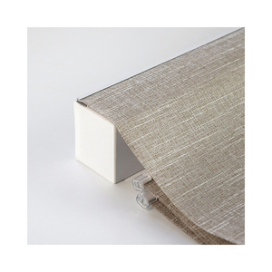 Persianas Romanas, <span class=keywords><strong>Cortinas</strong></span> Romanas de Lino Auténtico, Persianas Romanas Eléctricas Hechas a Medida, <span class=keywords><strong>Cortinas</strong></span> para Sala de Estar - Product Image 4
