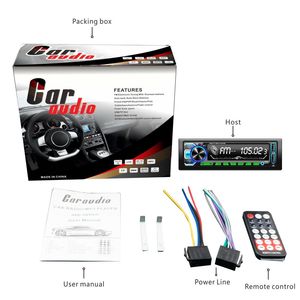 Cố định bảng điều chỉnh duy nhất DIN USB SD FM Đài phát thanh xe <span class=keywords><strong>MP3</strong></span> <span class=keywords><strong>Player</strong></span> với Chức năng Stereo và EQ điều chỉnh - Product Image 3