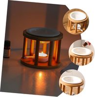 Diffuseur d'arômes en céramique BH, brûleur de cire fondue, porte-bougie chauffe-plat, brûleur d'encens décoratif pour la maison, chauffe-huiles essentielles