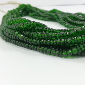 ลูกปัดพลอยเทียมโครเมียมสีเขียวธรรมชาติขนาด3มม. 5มม. สำหรับทำเครื่องประดับตัวแทนจำหน่ายออนไลน์แบบ DIY ทั่วไป - Product Image 1