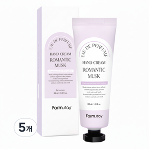 Farmstay Eau De Parfum Crema Mani 100ml Romantic Musk Idratante Scontata 5 pezzi - Product Image 1