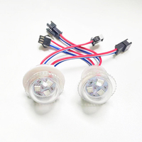26mm LED Burbuja 0,72 W LED Punto de luz 12V WS2811 Full Color LED Diversión Pixel Luz