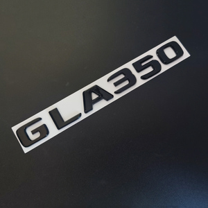 Emblemas de letras de maletero de coche negro plateado ABS para <span class=keywords><strong>Mercedes</strong></span> GLA45S/GLE53/350/400/450/GLA45 para instalación de AMG 1 año - Product Image 2