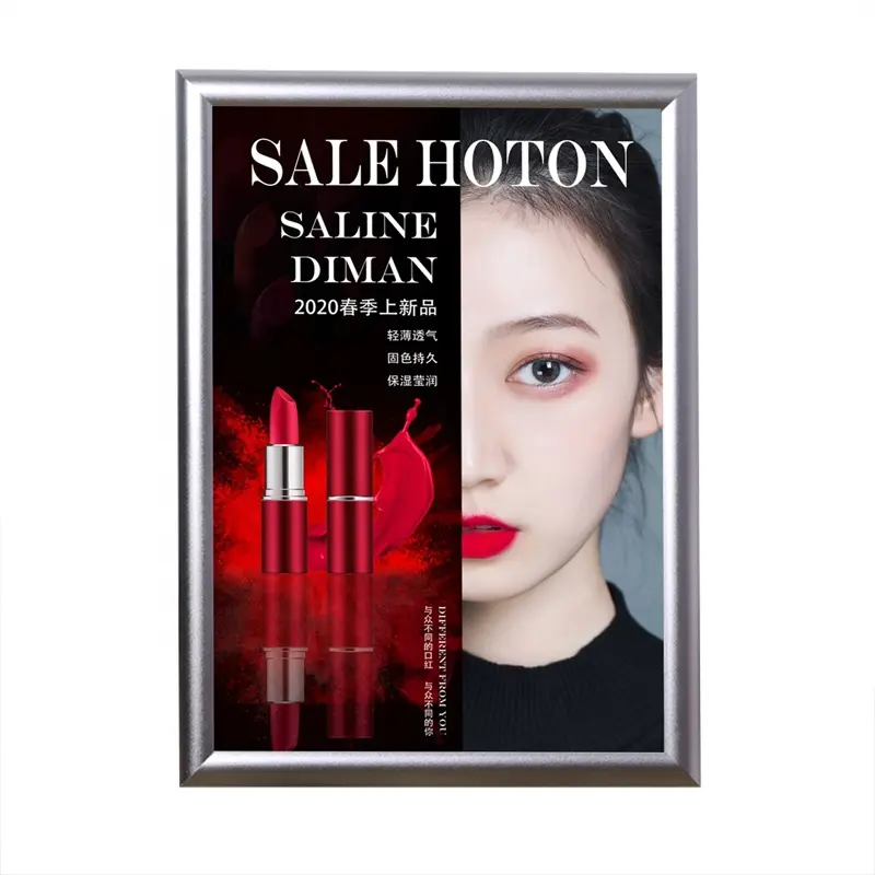 Ultra-thin promotional activities promotional display picture frame poster frame wall-mounted led light box picture frame